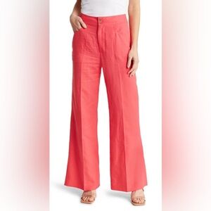 7 For All Mankind Modern Dojo Linen-Blend Pants